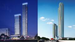 Proposed Twin Towers- Commercial and Residential Marina 